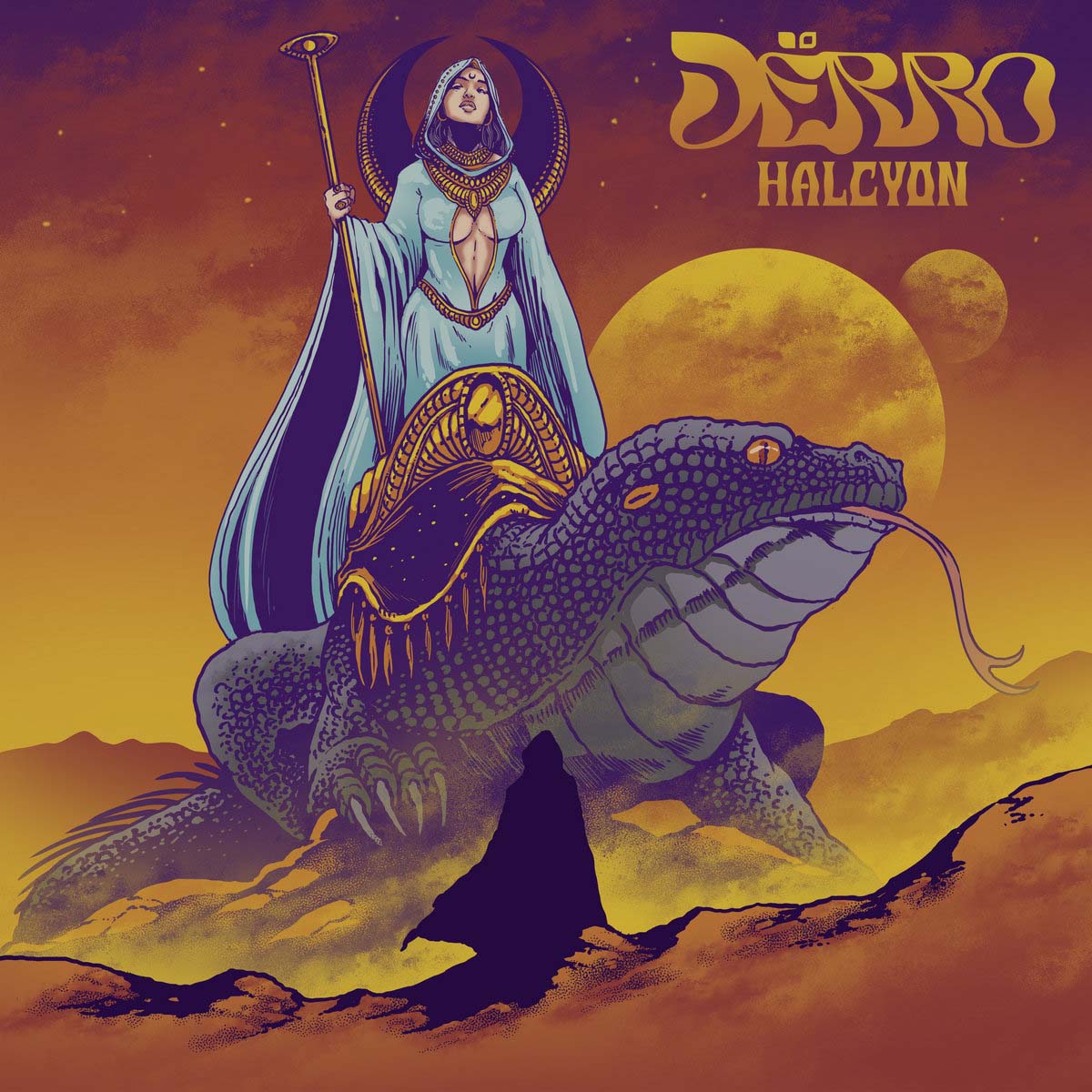 US stoner rock outfit Dërro released their debut EP »Halcyon ...