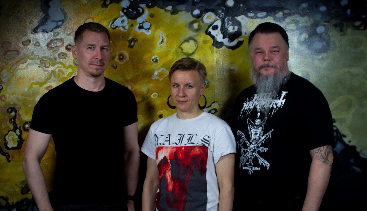 Kalmo Finnish blackened doom metal trio Kalmo premiere new single and music ...